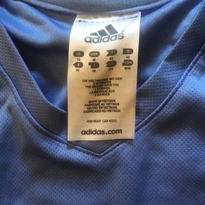 Blue athletic top